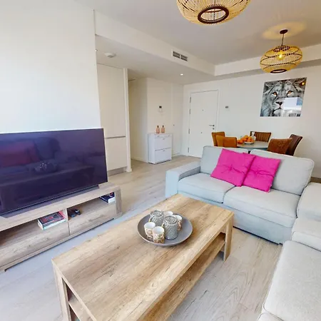 Tulipan En Urb Marina Real Iii Terraza, Varias Piscinas Y Gimnasio Cerca De La Playa Rotas 公寓 德尼亚