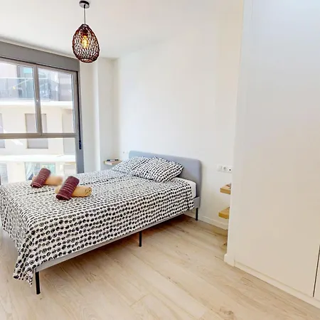 Tulipan En Urb Marina Real Iii Terraza, Varias Piscinas Y Gimnasio Cerca De La Playa Rotas 公寓 德尼亚
