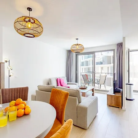 公寓 Tulipan En Urb Marina Real Iii Terraza, Varias Piscinas Y Gimnasio Cerca De La Playa Rotas 德尼亚